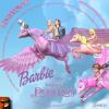 Barbie és a bûvös pegazus DVD borító CD1 label Letöltése