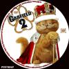 Garfield 2. DVD borító CD1 label Letöltése