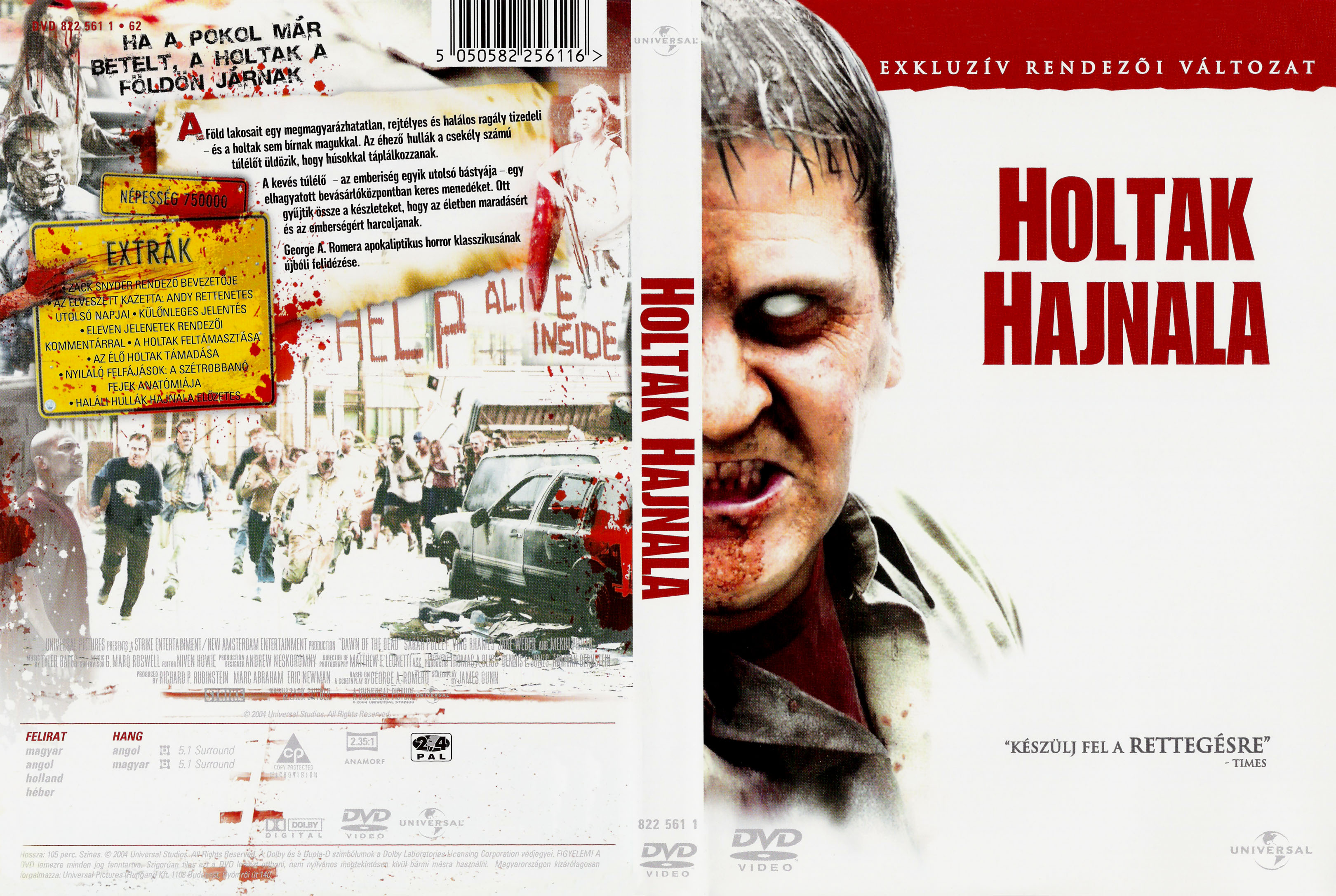 Coversclub Magyar Blu Ray Dvd Boritok Es Cd Boritok Klubja Holtak Hajnala 2004
