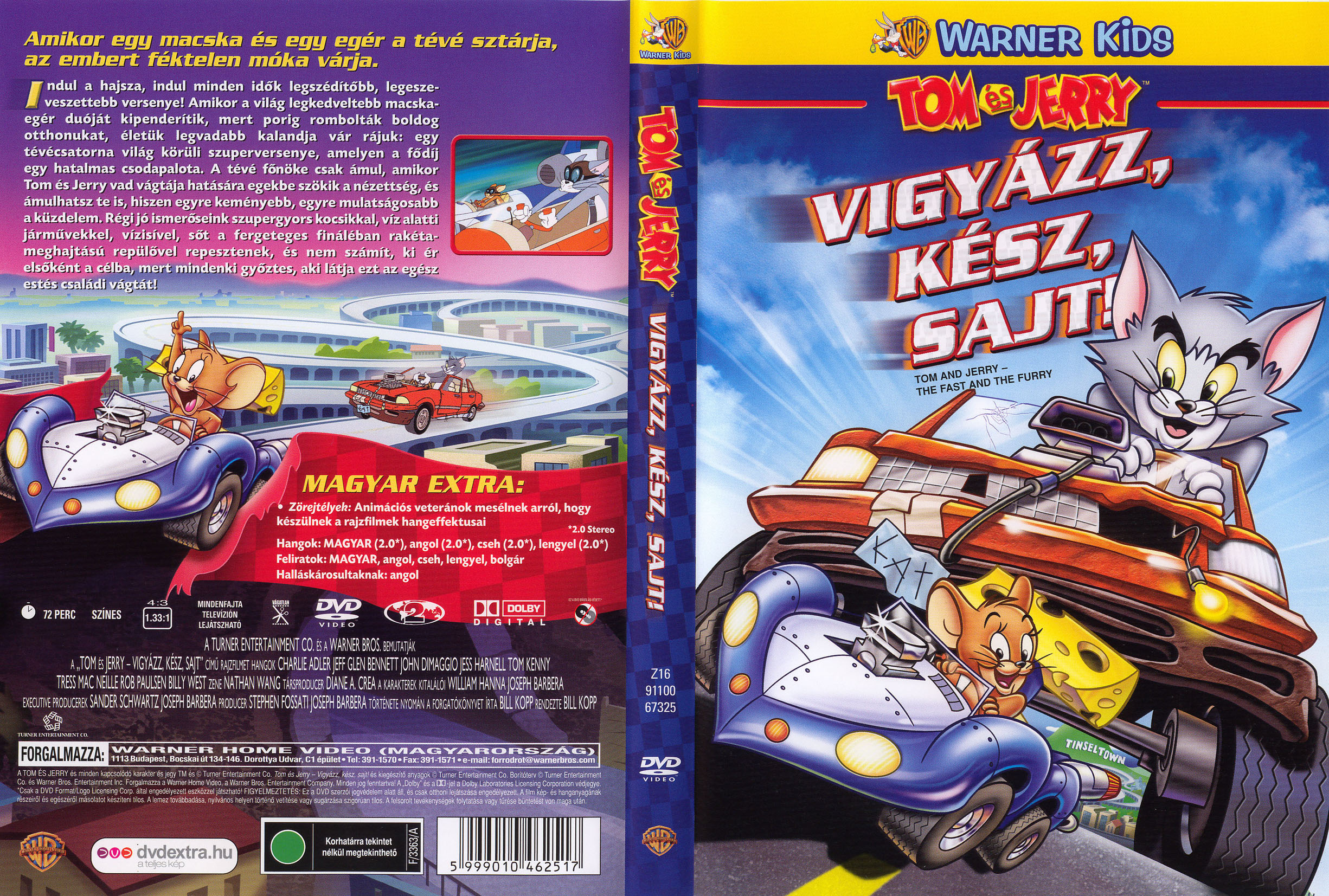 Coversclub Magyar Blu Ray Dvd Boritok Es Cd Boritok Klubja Tom Es Jerry Vigyazz Kesz Sajt