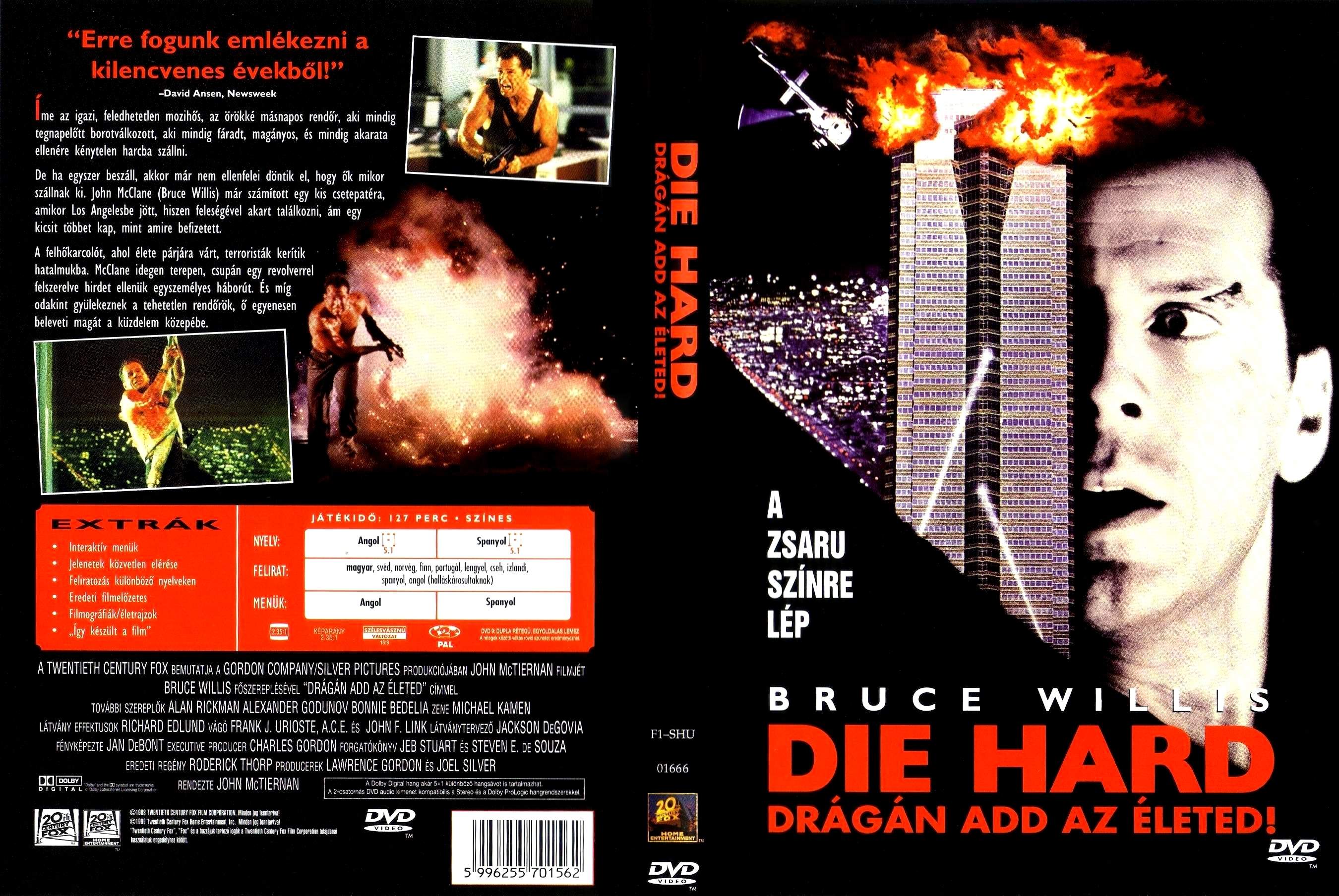 Coversclub Magyar Blu Ray Dvd Boritok Es Cd Boritok Klubja Dragan Add Az Eleted Die Hard