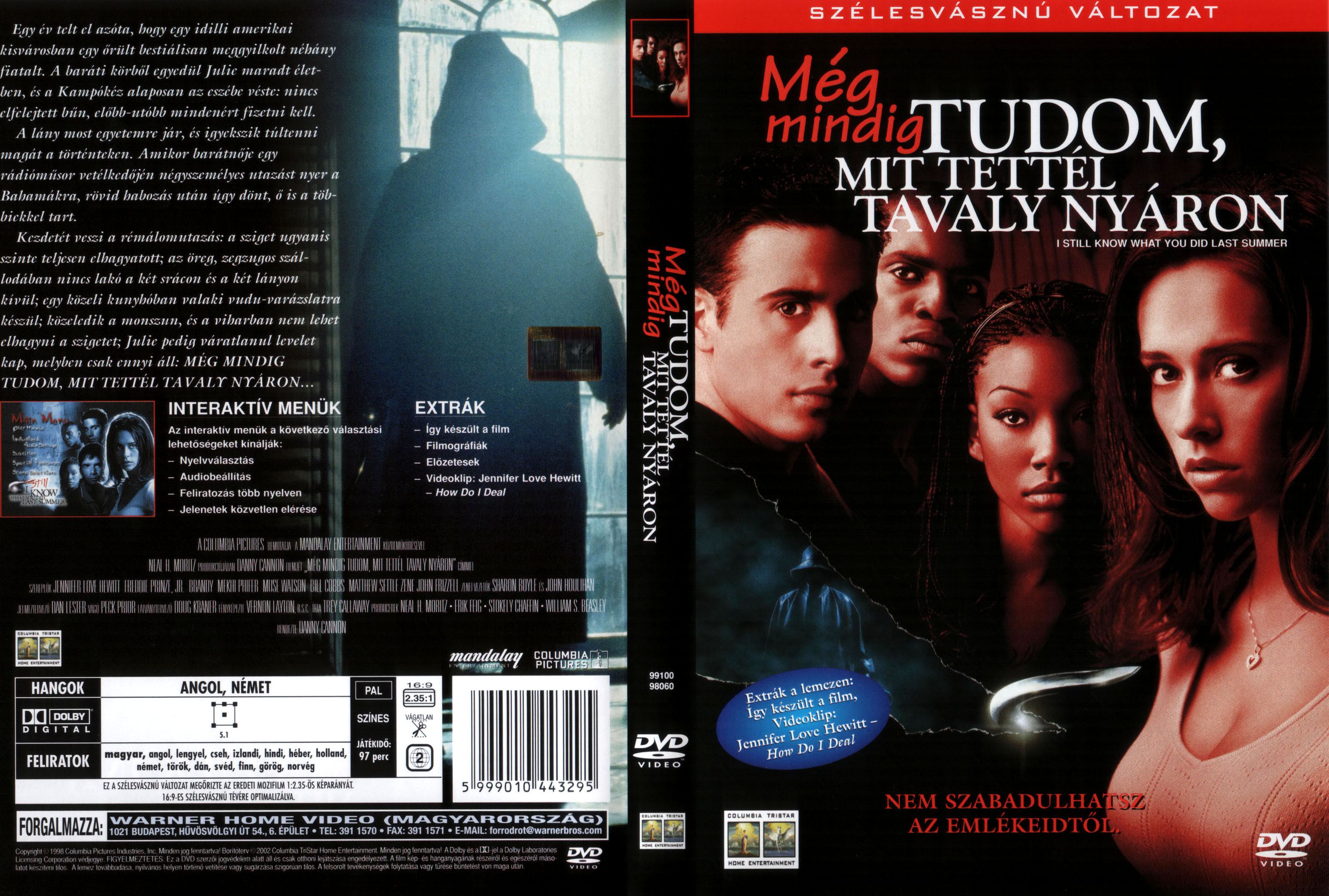 Coversclub Magyar Blu Ray Dvd Boritok Es Cd Boritok Klubja Meg Mindig Tudom Mit Tettel Tavaly Nyaron