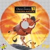 Az oroszlánkirály 3. - Hakuna matata DVD borító CD1 label Letöltése