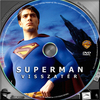 Superman visszatér (san2000) DVD borító CD1 label Letöltése