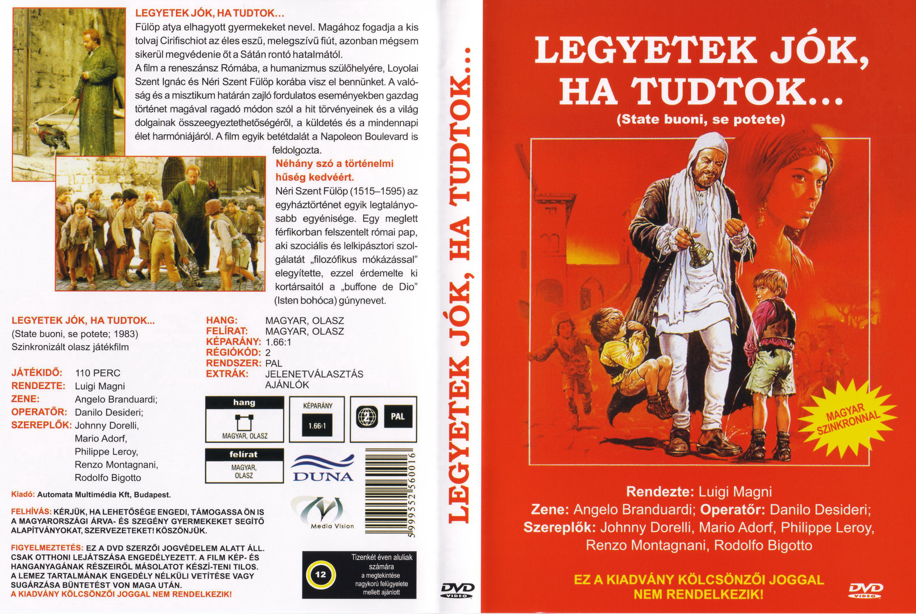 Coversclub Magyar Blu Ray Dvd Boritok Es Cd Boritok Klubja Legyetek Jok Ha Tudtok