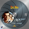 Dr. No (007 - James Bond) (Gala77) DVD borító CD1 label Letöltése