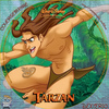 Tarzan (Dexter80) DVD borító CD1 label Letöltése
