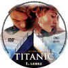 Titanic (Dexter80) DVD borító CD3 label Letöltése