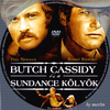 Butch Cassidy és a Sundance kölyök DVD borító CD1 label Letöltése