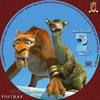 Jégkorszak 2. - Az olvadás DVD borító CD1 label Letöltése