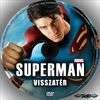 Superman visszater DVD borító CD2 label Letöltése