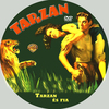 Tarzan és fia DVD borító CD1 label Letöltése