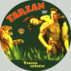 Tarzan szökése DVD borító CD1 label Letöltése