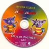 100 Folk Celsius - Miki Manó összes meséje DVD borító CD1 label Letöltése