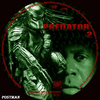 Predátor 1-2 DVD borító CD2 label Letöltése