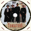 Tombstone - A halott város (saci) DVD borító CD1 label Letöltése