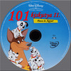 101 kiskutya 2 - Paca és Agyar DVD borító CD1 label Letöltése