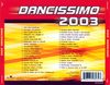 Dancissimo 2003 DVD borító BACK Letöltése