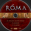 Róma 1. évad 1. lemez (Eszpé) DVD borító CD1 label Letöltése