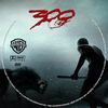 300 (G-version) DVD borító CD1 label Letöltése