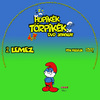 Hupikék törpikék 2. lemez (Tinta) DVD borító CD1 label Letöltése