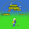 Hupikék törpikék 4. lemez (Tinta) DVD borító CD1 label Letöltése
