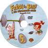 Frédi és Béni - A két kõkorszaki szaki 4. évad 4. lemez DVD borító CD1 label Letöltése