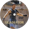 Gladiátor (2000) DVD borító CD1 label Letöltése