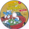 Hupikék törpikék 2. lemez DVD borító CD1 label Letöltése