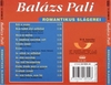 Balázs Pali - Romantikus slágerei DVD borító BACK Letöltése