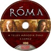 Róma 2. évad 3. lemez (Eszpé) DVD borító CD1 label Letöltése