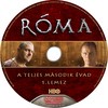Róma 2. évad 1. lemez (Eszpé) DVD borító CD1 label Letöltése