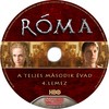 Róma 2. évad 4. lemez (Eszpé) DVD borító CD1 label Letöltése
