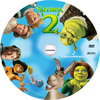 Shrek 2. (Ludi) DVD borító CD1 label Letöltése