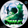 Hulk (postman) DVD borító CD1 label Letöltése