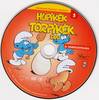 Hupikék törpikék 3. lemez DVD borító CD1 label Letöltése