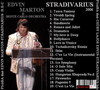 Edvin Marton - Stradivarius DVD borító BACK Letöltése