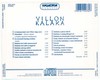 Kaláka - Villon DVD borító BACK Letöltése