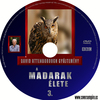 David Attenborough gyûjtemény - A madarak élete 3. lemez DVD borító CD1 label Letöltése