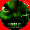 Hulk DVD borító CD1 label Letöltése