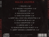 Malek Andrea - Malek Andrea DVD borító BACK Letöltése