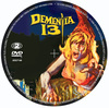 Dementia 13 DVD borító CD1 label Letöltése