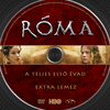 Róma 1. évad - extra lemez (Eszpé) DVD borító CD1 label Letöltése
