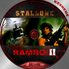 Rambo 2. (Kesneme) DVD borító CD1 label Letöltése