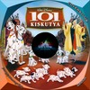 101 kiskutya - extra változat DVD borító CD1 label Letöltése