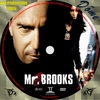 Mr. Brooks (Döme) DVD borító CD1 label Letöltése