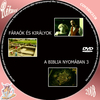 Fáraók és királyok - A Biblia nyomában 3 (Rékuci) DVD borító CD1 label Letöltése