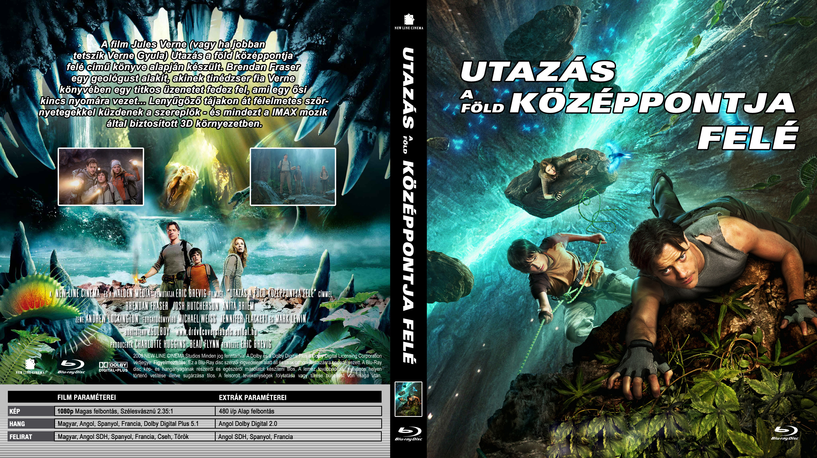 Coversclub Magyar Blu Ray Dvd Boritok Es Cd Boritok Klubja Utazas A Fold Kozeppontja Fele Zsulboy