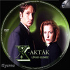 X-akták 1. évad 1-4. lemez (Gyurma) DVD borító CD1 label Letöltése