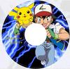 Pokémon - Hõsök DVD borító CD1 label Letöltése